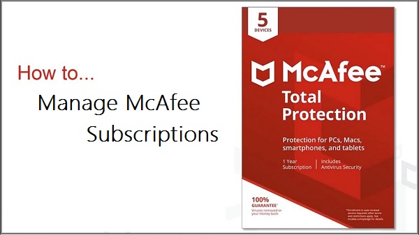 mcafee subscription