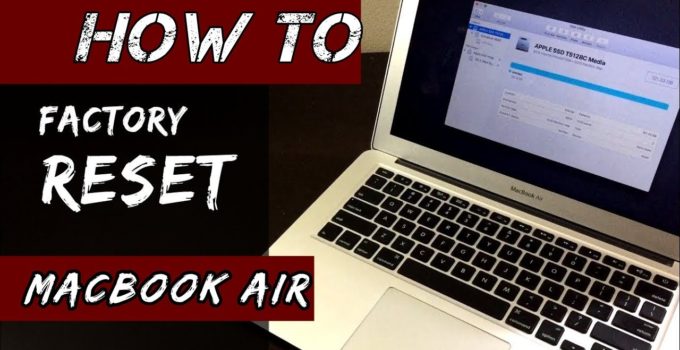 How To Reset MacBook